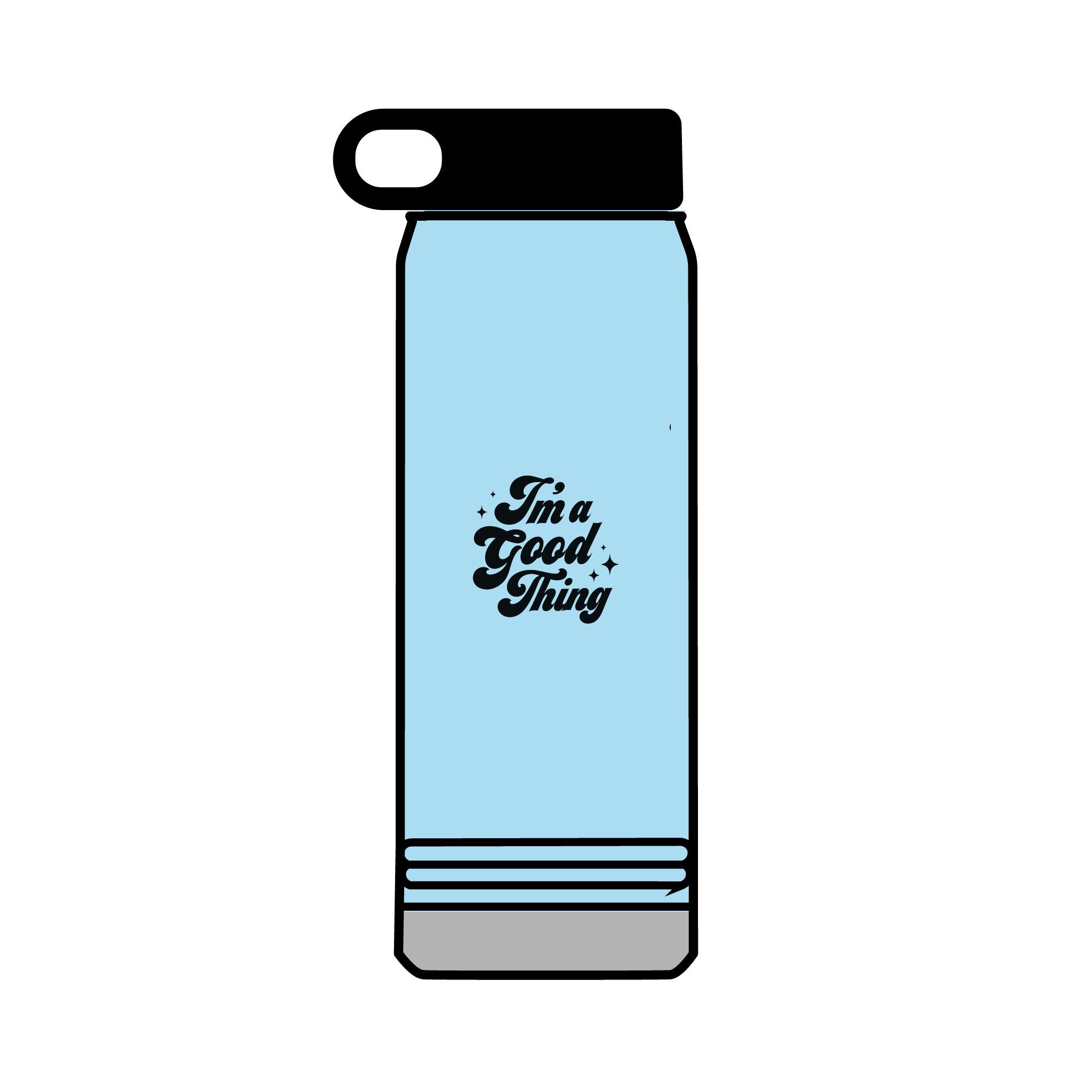 I'm a Good Thing Water Bottle - Image 5