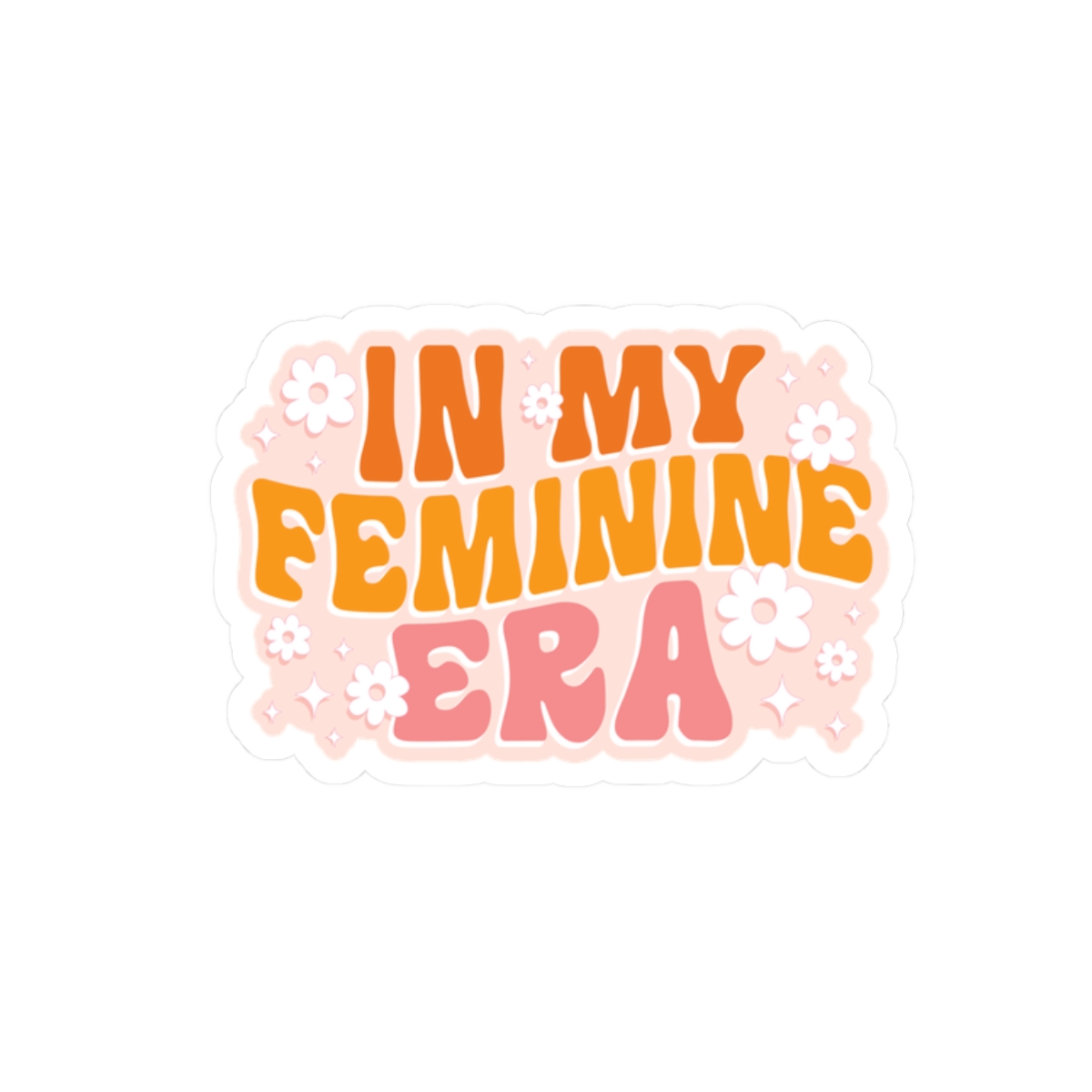 In My Feminine Era Sticker - Image 10